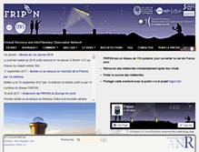 Tablet Screenshot of fripon.org